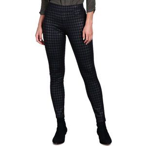 SANCTUARY x ANTHROPOLOGIE Runway Black Houndstooth Pointe Leggings - XS
